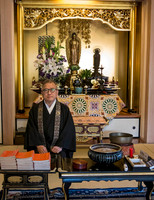 Kaz's cousin - Zen Buddhist priest Shinsho