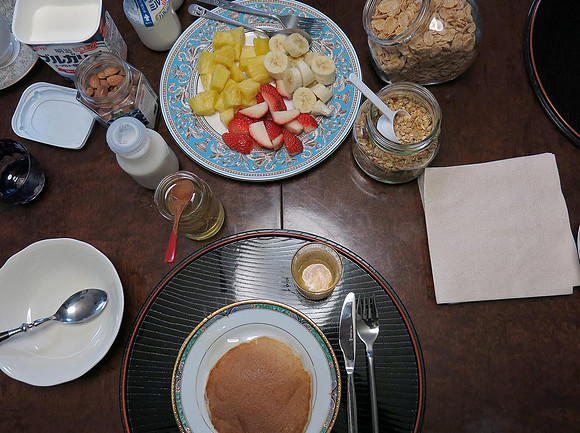 breakfast the next morning
