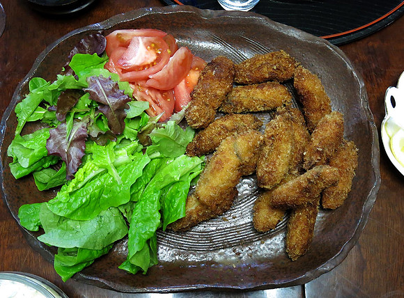 fried oysters