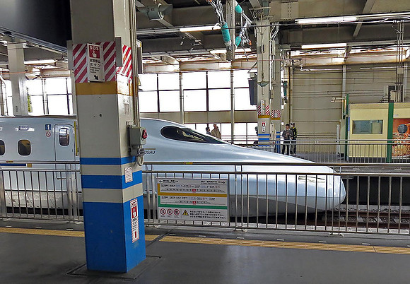 bullet train to Karashiki