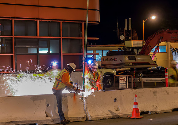 Project: Golden Gate Bridge toll plaza demolition,   Client: West Bay Builders