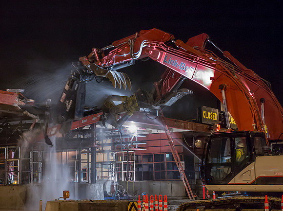 Project: Golden Gate Bridge toll plaza demolition,   Client: West Bay Builders
