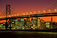 San Francisco-Oakland Bay Bridge/San Francisco skyline