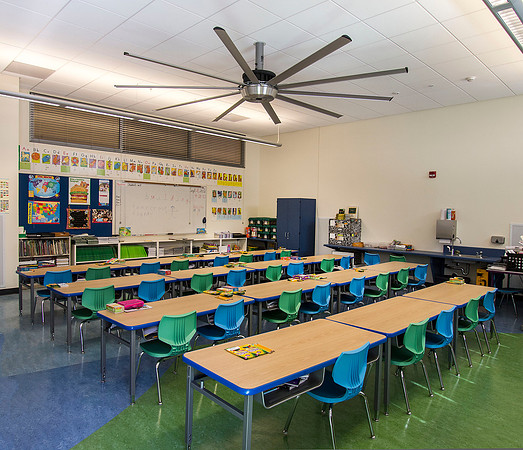 Client: Big Ass Fans; Project: La Escuelita Elementary, Oakland, CA