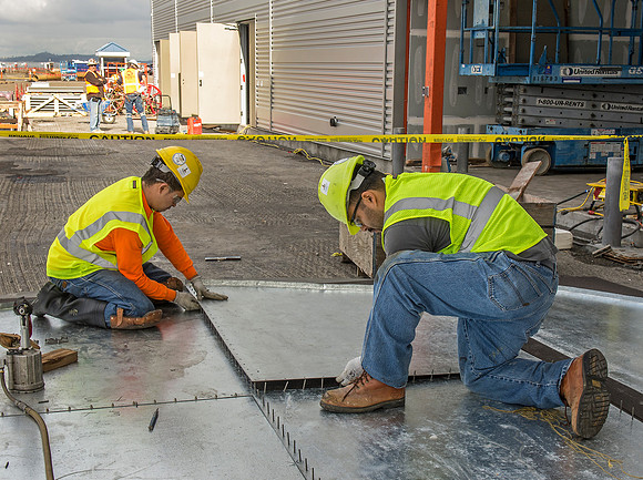Client: Watts; Project: Pier 27 Cruise Terminal Project, America's Cup, San Francisco, CA